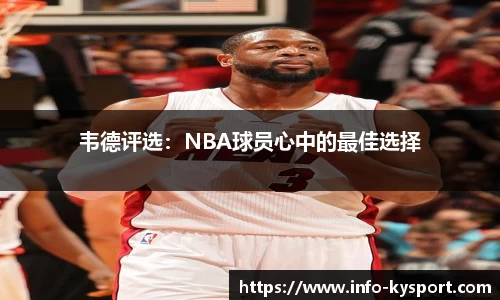 韦德评选：NBA球员心中的最佳选择